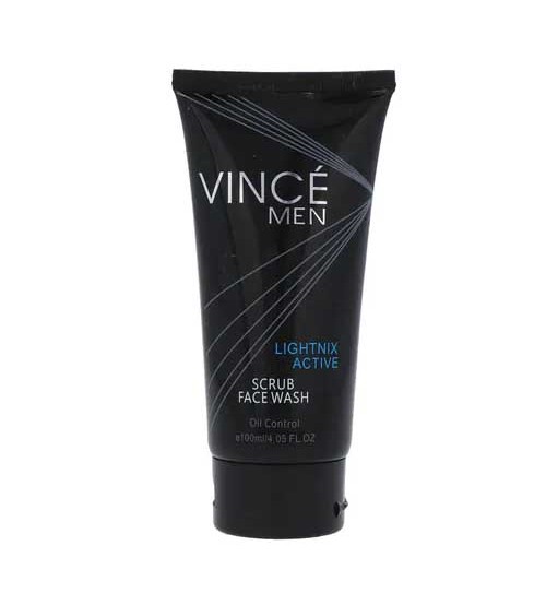 Vince Men Lightnix Active Scrub Face Wash 100ml